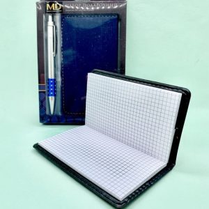 Set lapicera + libreta