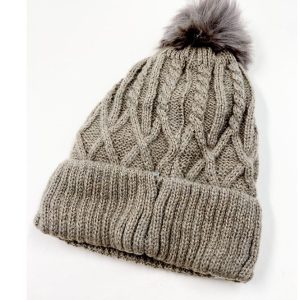 Gorro forrado en piel