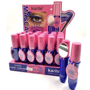 Mascara de pestañas azul