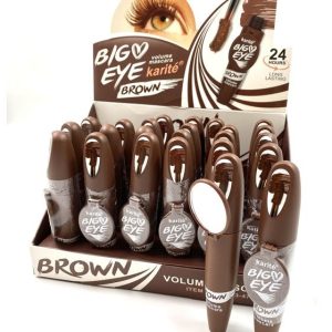 Mascara de pestañas marron